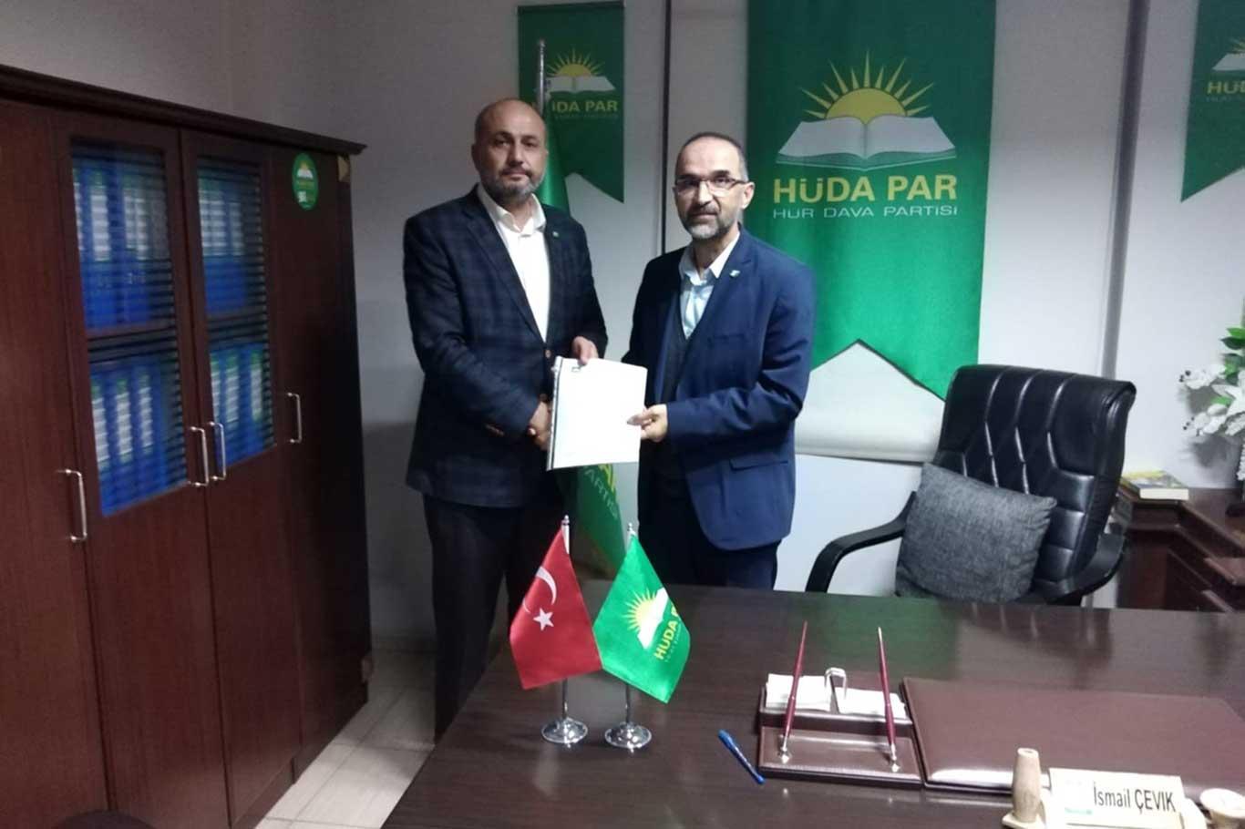 HÜDA PAR Mardin İl Başkanı İsmail Çevik oldu HÜDA PAR Mardin İl Başkanı İsmail Çevik oldu
